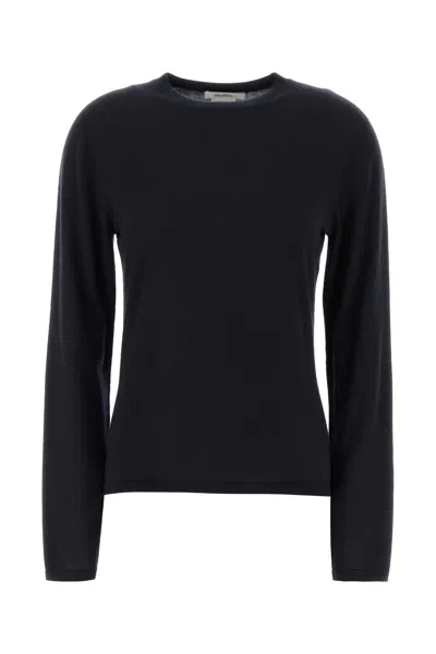 Max Mara Women's 100% Cashmere Knit Sweater In Blue