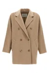 Max Mara Iconic 01801 Wool And Cashmere Coat In Cream