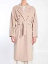 Max Mara Women 101801 Icon Special Edition Coat In Cream
