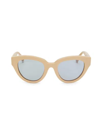 Max Mara Women's 50mm Cat-eye Sunglasses In Brown