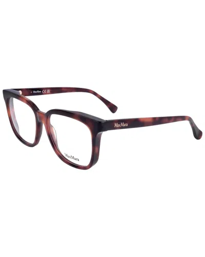 Max Mara Women's 51mm Optical Frames In Brown