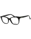 Max Mara Rectangle-frame Glasses In Black