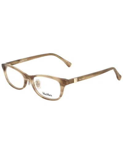 Max Mara Women's 52mm Optical Frames In Brown