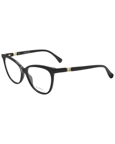 Max Mara Women's 53mm Optical Frames In Black