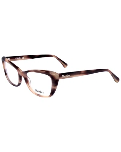 Max Mara Women's 53mm Optical Frames In Brown