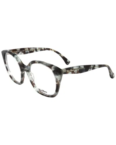 Max Mara Women's 53mm Optical Frames In Orange
