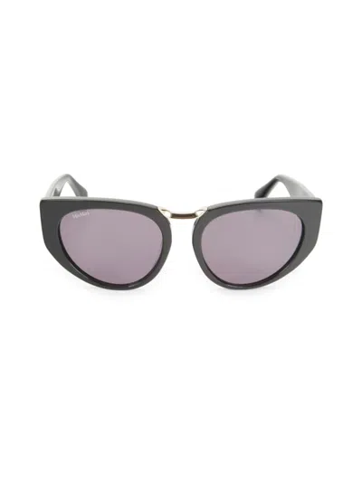 Max Mara Women's 54mm Cat-eye Sunglasses In Purple