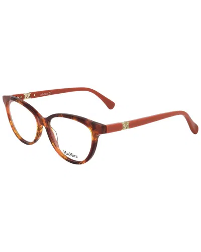 Max Mara Women's 54mm Optical Frames In Brown