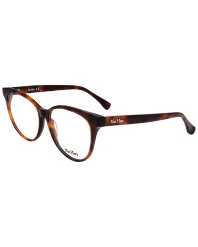 Max Mara Women's 54mm Optical Frames In Brown