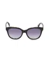 Max Mara Women's 54mm Oval Sunglasses In Burgundy