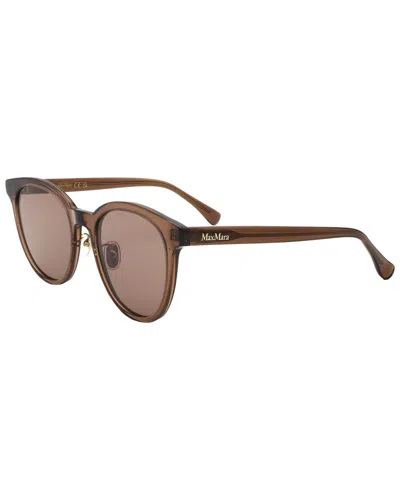 Max Mara Women's 54mm Sunglasses In Brown