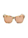 Max Mara Women's 55mm Rectangular Sunglasses In Brown