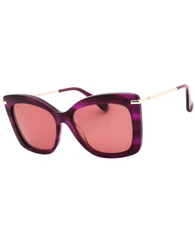 Max Mara Women's 55mm Sunglasses In Purple