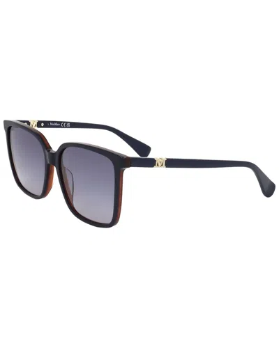 Max Mara Women's 57mm Sunglasses In Brown