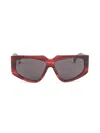 Max Mara Glimpse6 Acetate Sunglasses In Brown