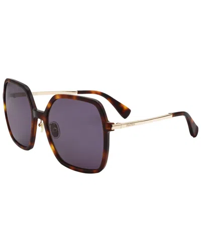 Max Mara Women's 59mm Sunglasses In Purple