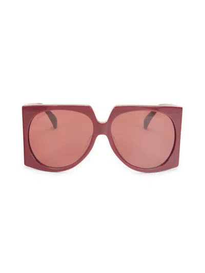 MAX MARA WOMEN'S 61MM OVERSIZED SQUARE SUNGLASSES