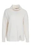 Max Mara Studio Abile Wool And Cashmere Sweater In White