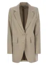 Max Mara Sand Wool Acacia Blazer