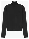 Max Mara Wool And Cashmere High-neck Sweater In Dark Grey