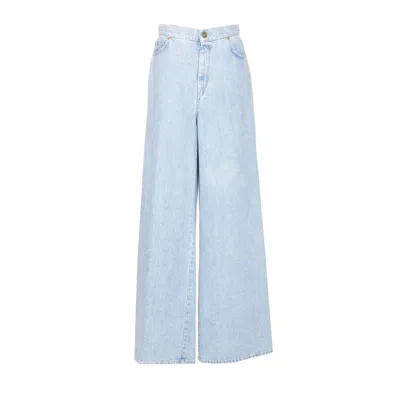 Max Mara Women Affari Denim Pants In Blue