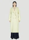 Max Mara Women Aia Coat In Yellow