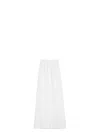 Max Mara High-waisted Pleated Maxi Skirt With Subtle Back Slit