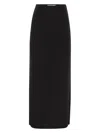Max Mara Alce Viscose Crepe Skirt