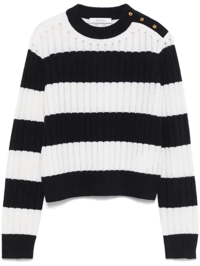 Max Mara Women Alfeo Sweater In White