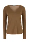 Max Mara Alias Fitted Silhouette Long Sleeves Top In Multi