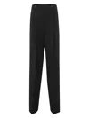 Max Mara Women's Amedea Wide Leg Smoking Trousers In Black