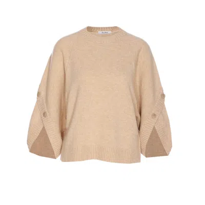 Max Mara Women Ampex Sweater In Brown