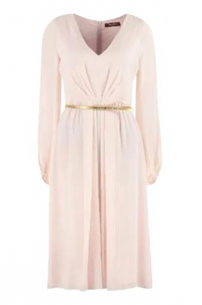 Max Mara Women's Ancoramm Tailored Dress In Light Pink