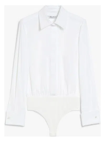 Max Mara Women's Angora123 Popeline Body Shirt