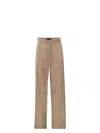 Max Mara Antiqued Silk Satin Fiesta Wide-leg Pant