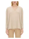 Max Mara Women's Arrow Jersey In Beige
