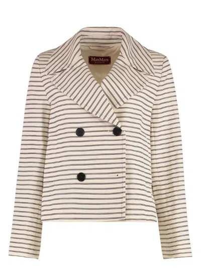 Max Mara Women's Assuan Double-breasted Jacket In Sand
