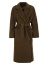 Max Mara Women's Attuale123 Coat In Brown