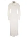 Max Mara Wrap Design Dress Buttoned Cuffs