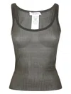 Max Mara Tank Top In Green