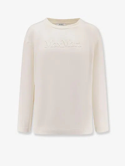 MAX MARA MAX MARA WOMEN BERMA COTTON AND SILK SWEATSHIRT