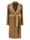 Max Mara Biscuit Camel Abito Coat