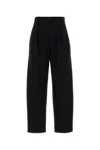 Max Mara Pleated Casual Pants In Black