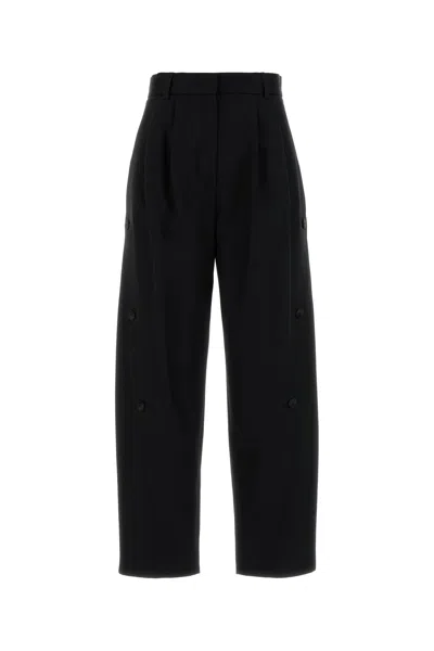 Max Mara Women Black Cotton Duomo Pant