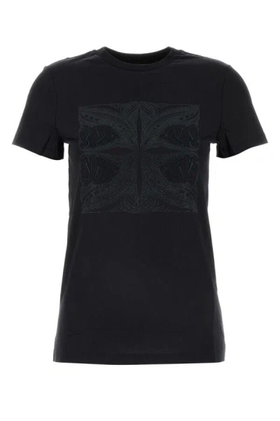 Max Mara Women Black Cotton Farad T-shirt