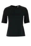 Max Mara Women Midnight Blue Wool Peter T-shirt In Black