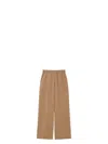Max Mara Women's Bonn Long Trouser Hazelnut | Size It 44 | 2521136018600037 In Brown