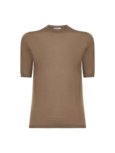 Max Mara Women Brown Wool Knit Gerico Basic Sweater