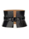 Max Mara Women Bustier Belt In Black