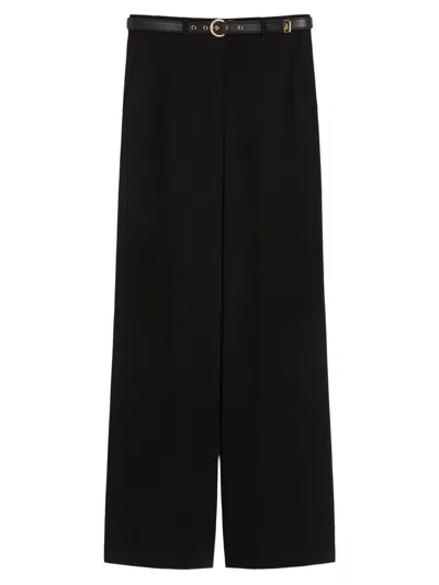 Max Mara Women's Cady Trousers In Black